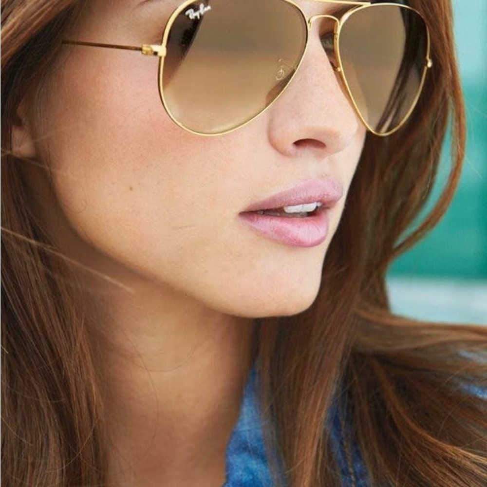 Ray Ban Aviator Sunglasses 3454 WITH CASE